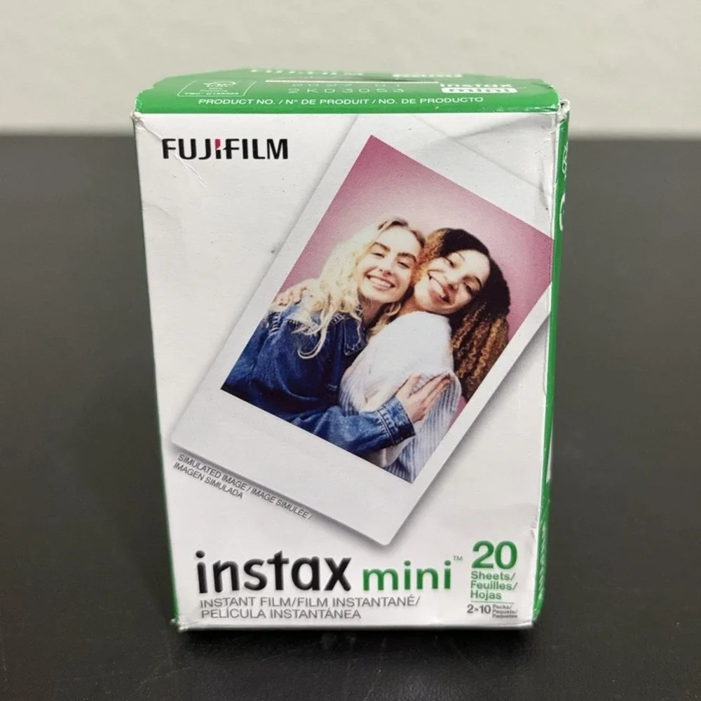 NEW Fujifilm Instax Mini Color Instant Film Twin Pack 20 Photos 800 ISO